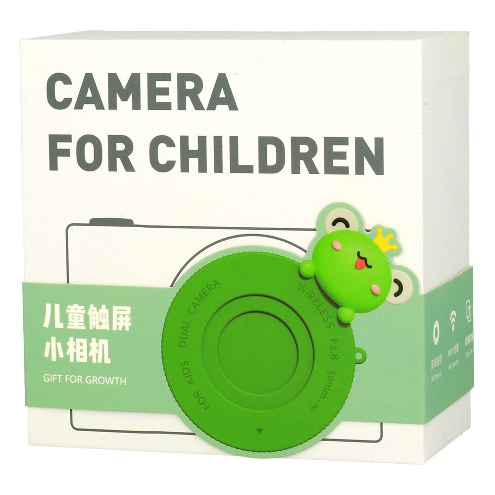 Digitālā kamera bērniem C5 Frog cena un informācija | Digitālās fotokameras | 220.lv