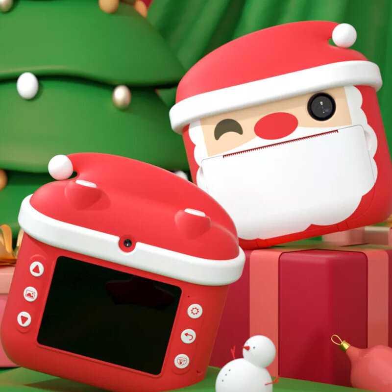 Drukas kamera bērniem C6 Santa Claus cena un informācija | Momentfoto kameras | 220.lv
