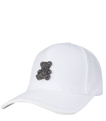 Cepure sievietēm 16019-uniw, balta цена и информация | Женские шапки | 220.lv