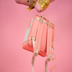 Himawari Рюкзак | светло-бежевый, светло-серый, светло-розовый цена и информация | Спортивные сумки и рюкзаки | 220.lv