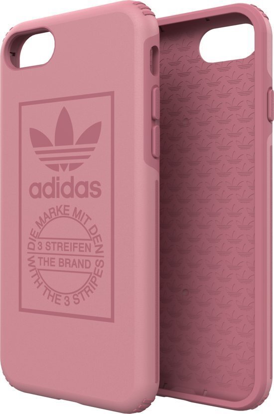 Adidas OR TPU Hard Case Maciņš Apvalks Priekš Apple iPhone 7 / 8 Rozā (EU Blister) cena un informācija | Telefonu vāciņi, maciņi | 220.lv