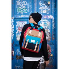 Himawari Рюкзак | темно-бежевый, синий, красный цена и информация | Рюкзаки и сумки | 220.lv