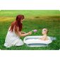 Vanna mazulim ar termometru, balta/zila cena un informācija | Mazuļa mazgāšana | 220.lv