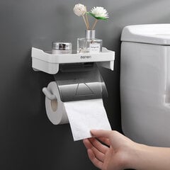 Безвинтовой держатель для туалетной бумаги IVY Oenon цена и информация | Аксессуары для ванной комнаты | 220.lv