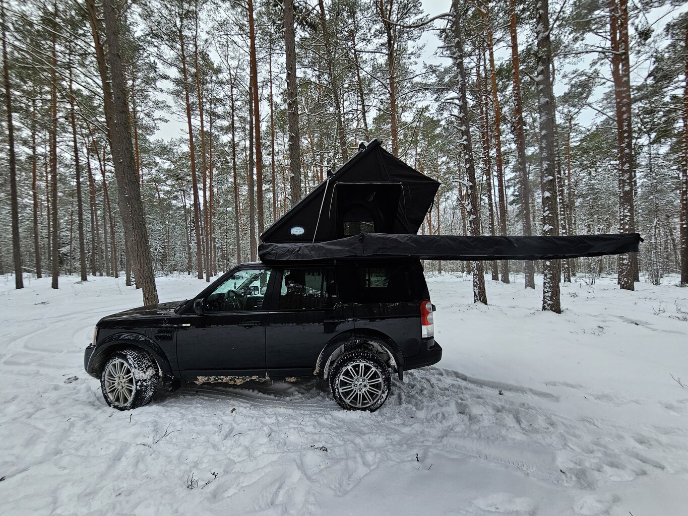 Палатка на крышу автомобиля Luxury Overland Winter Edition цена | 220.lv