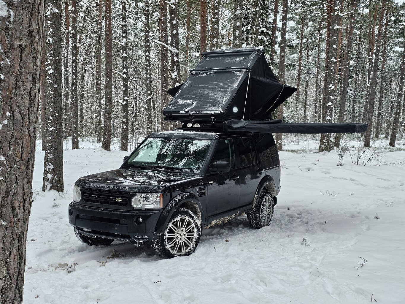 Палатка на крышу автомобиля Luxury Overland Winter Edition цена | 220.lv