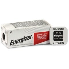 Батарейка для часов Energizer 377, 10 шт. цена и информация | Батарейки | 220.lv