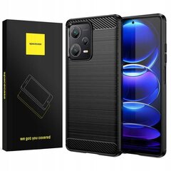 SC Carbon Redmi Note 12 Pro+ 5G melns vāciņš cena un informācija | Telefonu vāciņi, maciņi | 220.lv