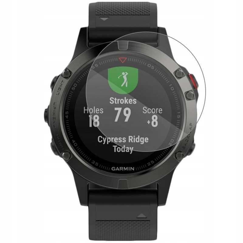 SC SW Stikla 2.5D aizsargs Garmin Fenix 5 cena un informācija | Viedpulksteņu un viedo aproču aksesuāri | 220.lv