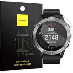 SC SW Stikla 2.5D Aizsargs Garmin Fenix 6 / 6 Pro cena un informācija | Viedpulksteņu un viedo aproču aksesuāri | 220.lv