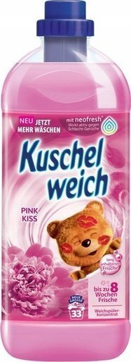 Veļas mīkstinātājs Kuschelweich Pink Kiss, 1 L cena un informācija | Veļas mazgāšanas līdzekļi | 220.lv