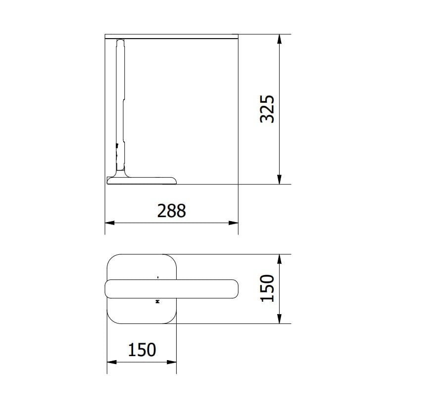 Galda lampa 7W, 420lm, 3-CCT, balta, GTV cena un informācija | Galda lampas | 220.lv