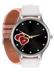 женские смарт-часы pacific 18-7 - два ремешка: белый / розовый (sy015g) цена и информация | Смарт-часы (smartwatch) | 220.lv