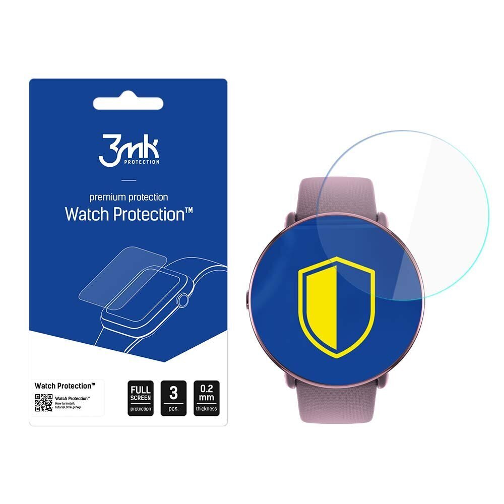 Polar Ignite 3 - 3mk Watch Protection™ v. ARC+ screen protector цена и информация | Viedpulksteņu un viedo aproču aksesuāri | 220.lv