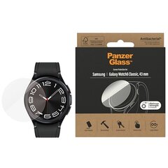 Aizsargstikls PanzerGlass Galaxy Watch6 Classic 43mm Antibacterial 3685 cena un informācija | PanzerGlass Mobilie telefoni, planšetdatori, Foto | 220.lv