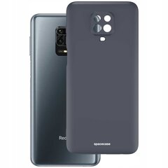 SC Silikona vāciņš Redmi Note 9S/9 Pro melns cena un informācija | Telefonu vāciņi, maciņi | 220.lv