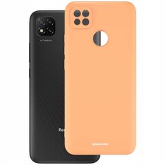 SC Silikona vāciņš Redmi 9C oranžs cena un informācija | Telefonu vāciņi, maciņi | 220.lv