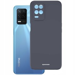 SC Silikona vāciņš Realme 8 5G melnā krāsā cena un informācija | Telefonu vāciņi, maciņi | 220.lv