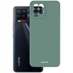 Spacecase Silikona vāciņš Realme 8/8 Pro tumši zaļš цена и информация | Чехлы для телефонов | 220.lv