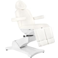 Elektriskais pedikīra rotējošais kosmētiskais krēsls ar 5 motoriem, balts "Azzurro 869AS cena un informācija | Mēbeles skaistumkopšanas saloniem | 220.lv