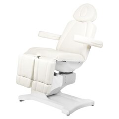 "Azzurro 869AS" электрическое педикюрное вращающееся косметическое кресло с 5 моторами, белое цена и информация | Мебель для салонов красоты | 220.lv