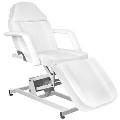 Elektriskais kosmētiskais krēsls ar 1 motoru, balts "Azzurro 673A cena un informācija | Mēbeles skaistumkopšanas saloniem | 220.lv