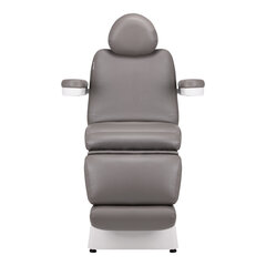 Elektriskais kosmētikas krēsls Azzurro 878 5 gaiši pelēks cena un informācija | Mēbeles skaistumkopšanas saloniem | 220.lv