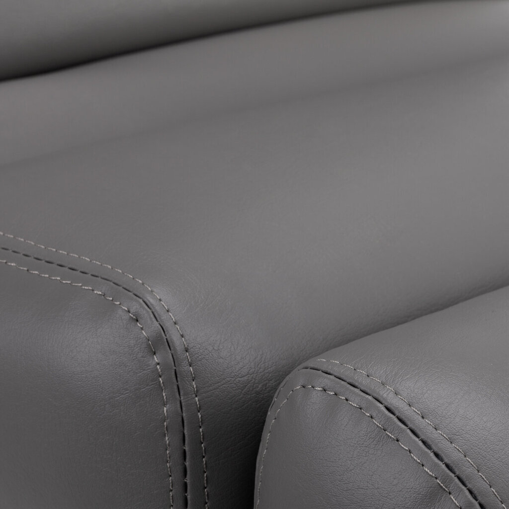 Elektriskais kosmētikas krēsls Azzurro 878 5 gaiši pelēks cena un informācija | Mēbeles skaistumkopšanas saloniem | 220.lv