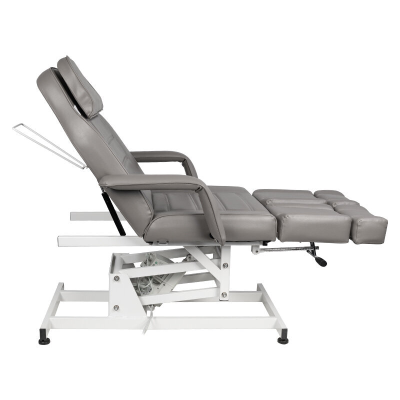 Pelēks elektriskais kosmētikas krēsls "Azzurro 673AS cena un informācija | Mēbeles skaistumkopšanas saloniem | 220.lv