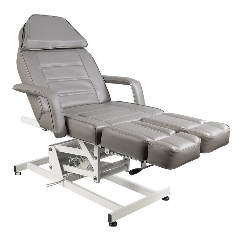 Pelēks elektriskais kosmētikas krēsls "Azzurro 673AS цена и информация | Mēbeles skaistumkopšanas saloniem | 220.lv