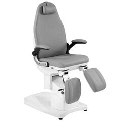 Электрическое ортопедическое кресло Azzurro 709A с 3 моторами серое цена и информация | Мебель для салонов красоты | 220.lv