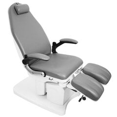 Электрическое ортопедическое кресло Azzurro 709A с 3 моторами серое цена и информация | Мебель для салонов красоты | 220.lv