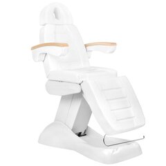 Elektriskais kosmētikas krēsls balts Lux cena un informācija | Mēbeles skaistumkopšanas saloniem | 220.lv