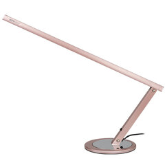 Plāna 20 W galda lampa rozā zeltā cena un informācija | Galda lampas | 220.lv