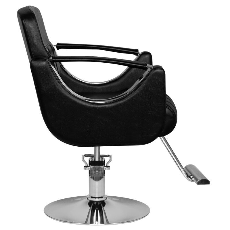 Friziera krēsls HS52 black cena un informācija | Mēbeles skaistumkopšanas saloniem | 220.lv