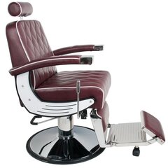 Friziera krēsls Imperial maroon Gabbiano cena un informācija | Mēbeles skaistumkopšanas saloniem | 220.lv
