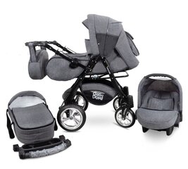 Universālie rati ar autokrēsliņu 3in1 Urbano Travel System, grey цена и информация | Коляски | 220.lv