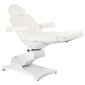4 motoru elektriskais kosmētikas krēsls, balts "Azzurro 869A cena un informācija | Mēbeles skaistumkopšanas saloniem | 220.lv