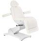 4 motoru elektriskais kosmētikas krēsls, balts "Azzurro 869A цена и информация | Mēbeles skaistumkopšanas saloniem | 220.lv