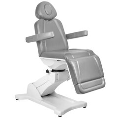 4 motoru elektriskais kosmētiskais krēsls, pelēks "Azzurro 869A цена и информация | Мебель для салонов красоты | 220.lv