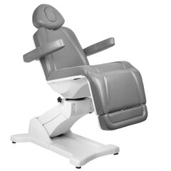 4 motoru elektriskais kosmētiskais krēsls, pelēks "Azzurro 869A цена и информация | Мебель для салонов красоты | 220.lv