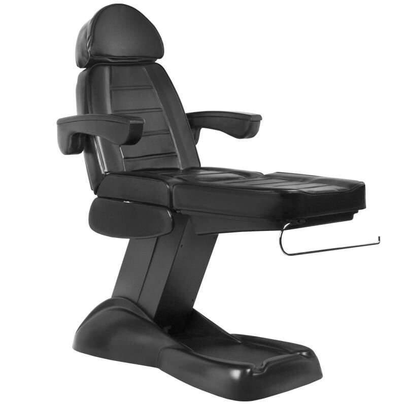 Lux elektriskais kosmētikas krēsls melns цена и информация | Mēbeles skaistumkopšanas saloniem | 220.lv