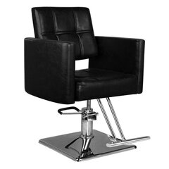 Matu griešanas krēsls SM344 black Hair System cena un informācija | Mēbeles skaistumkopšanas saloniem | 220.lv