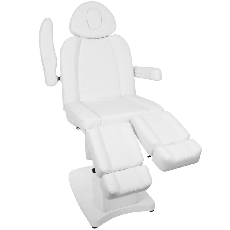 Elektriskais kosmētikas krēsls balts Azzurro 708AS цена и информация | Mēbeles skaistumkopšanas saloniem | 220.lv