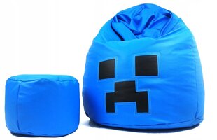 Pufoland Minecraft sēdēšanas soma cena un informācija | Sēžammaisi, klubkrēsli, pufi bērniem | 220.lv