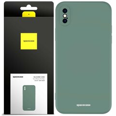 SC Silikona vāciņš iPhone XS Max tumši zaļš cena un informācija | Telefonu vāciņi, maciņi | 220.lv