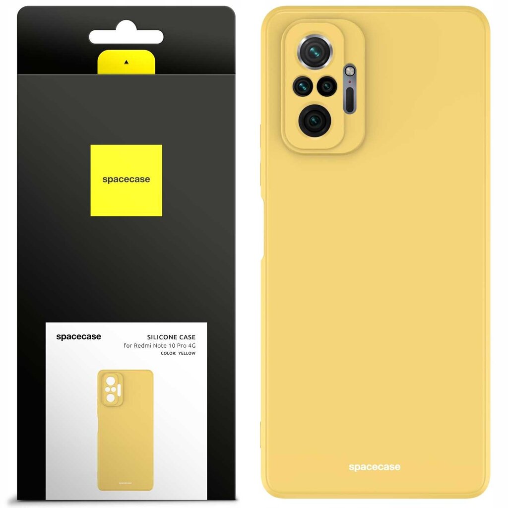 Silikona vāciņš Redmi Note 10 Pro dzeltens cena un informācija | Telefonu vāciņi, maciņi | 220.lv