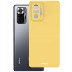 Silikona vāciņš Redmi Note 10 Pro dzeltens cena un informācija | Telefonu vāciņi, maciņi | 220.lv