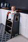 Virtuves tornis, virtuves palīgs Babylike CRM1, melns cena un informācija | Bērnu krēsliņi un bērnu galdiņi | 220.lv
