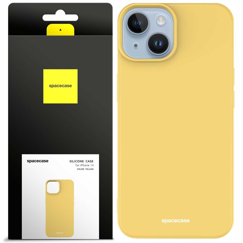 SC Silikona vāciņš iPhone 14 dzeltenais cena un informācija | Telefonu vāciņi, maciņi | 220.lv